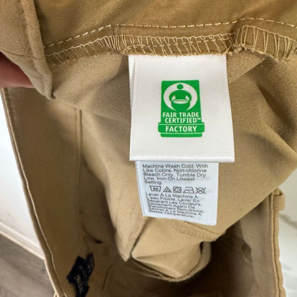 J.Crew Factory Ruby Crop Pant in Camel Tan | Size 14 - Picture 5 of 9